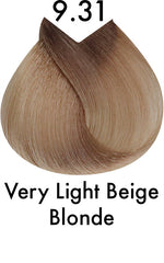ColorUS Permanent Hair Colour 9.31 Very Light Beige Blonde