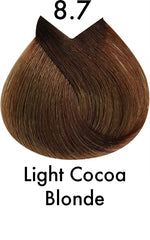 ColorUS Permanent Hair Colour 8.7 Light Cocoa Blonde 120ml