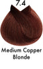 ColorUS Permanent Hair Colour 7.4 Medium Copper Blonde 120ml - WAHairSuppliers