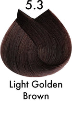 ColorUS Permanent Hair Colour 5.3 Light Golden Brown 120ml