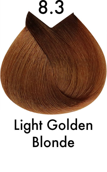 ColorUS Permanent Hair Colour 8.3 Light Golden Blonde 120ml – WA Hair ...