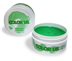 Color US Coloured Hair Wax Green 75ml