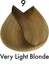 ColorUS Permanent Hair Colour 9 Very Light Blonde 120ml