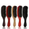 WAHS Smoothing Brush Curved - Red - WAHairSuppliers