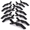 The G5ive Crocodile Clips 12pc (Black) - WAHairSuppliers