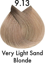 ColorUS Permanent Hair Colour 9.13 Very Light Sand Blonde 120ml