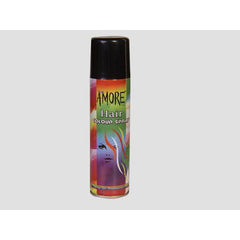 Amore Coloured Hair Spray Black 150ml